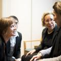 Mrs Mica Ertegun and Ertegun Scholar Vanda Strachan 