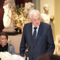 Mrs Mica Ertegun and the Chancellor of the University of Oxford, Lord Patten of Barnes