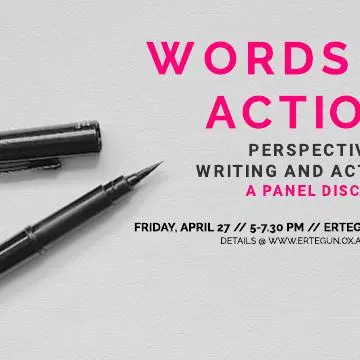 words in action poster