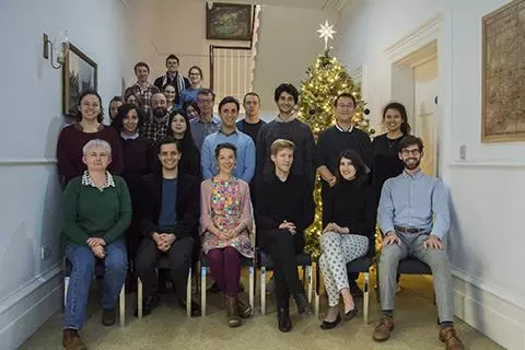 christmas at ertegun house